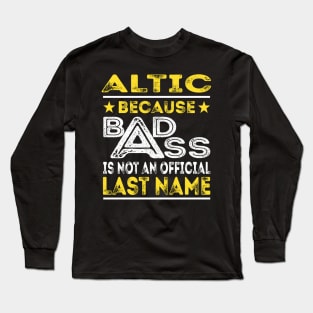 ALTIC Long Sleeve T-Shirt